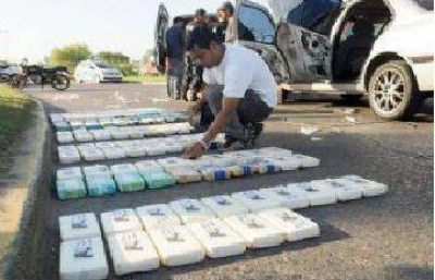 Incautan 140 kilos de coca�na en Lavallol