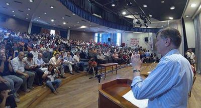 Binner encabez� un encuentro en La Rioja