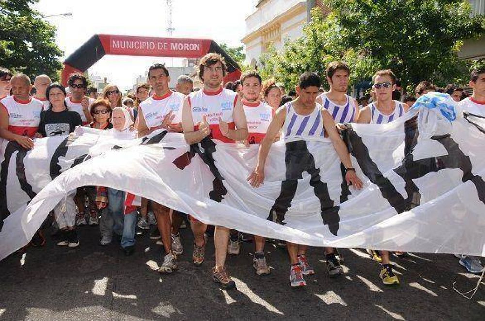 Por primera vez, fue realizada en Mor�n la "Carrera de Miguel"