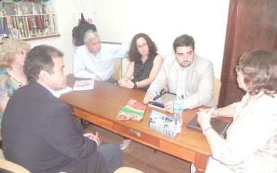 Lauritto se reuni� con integrantes del CESVI