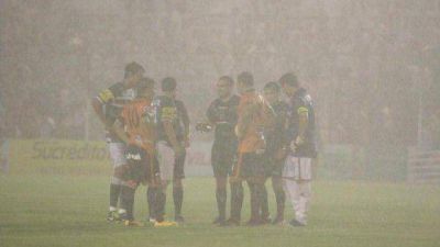 Los dos �santos� hicieron llover