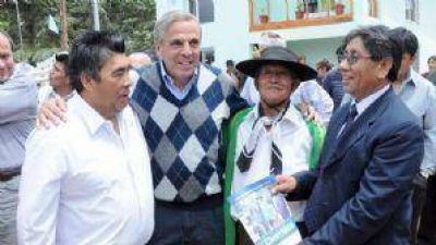 Iniciaron las obras de agua para comunidad Mapuche
