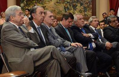 Rodolfo Urtubey en la asunci�n de los legisladores provinciales de Salta