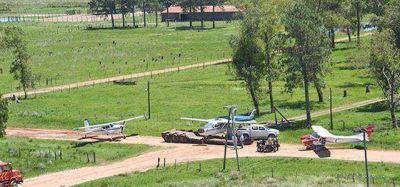 Hallan en Santo Tom� una "narco estancia" con pista de aterrizaje y 330 kilos de coca�na