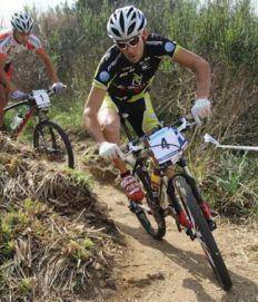 David Asensos "El Volc�n de Saladillo", fue el mejor en el cross country de Pilar