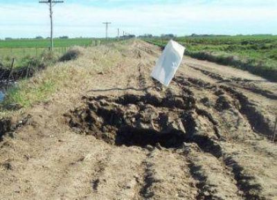 Caminos sinuosos y sin mantenimiento