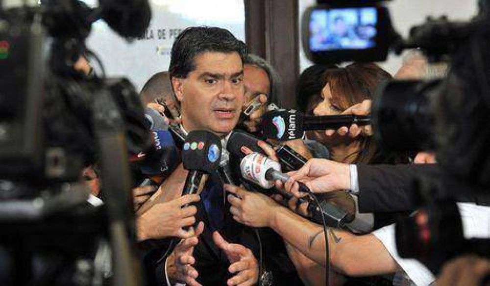 Capitanich recibir� a Macri en Casa Rosada
