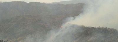 La lluvia lleg� al Cerro de la Cruz y hay esperanza que apague el fuego