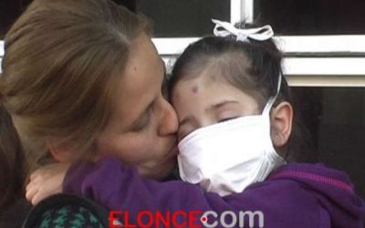 La familia de Dulce, la ni�a que espera un transplante necesita ayuda