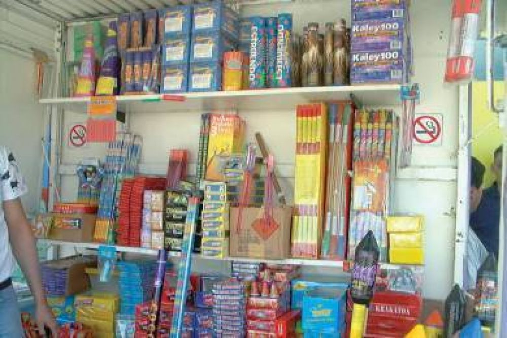 Comienzan los controles en la venta de elementos pirot�cnicos