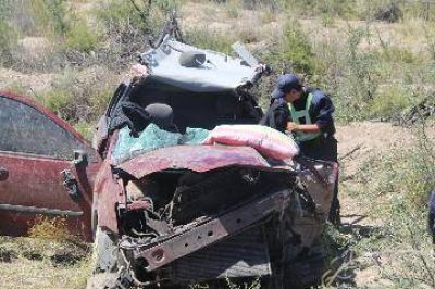 Impactante accidente con cinco heridos sobre ruta 22