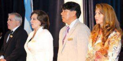Entregaron t�tulos a legisladores provinciales electos