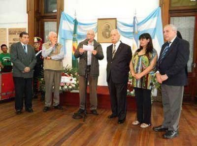 Recordaron a Nicol�s Avellaneda, en el aniversario de su fallecimiento
