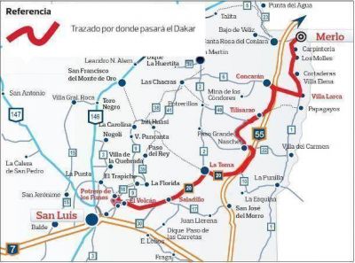 C�mo ser� el paso del Dakar por San Luis