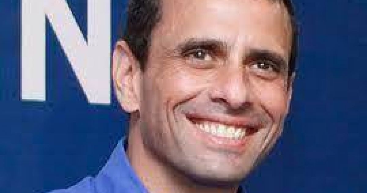 Capriles Biografia y Noticias de Henrique Capriles Radonski ||| TresLineas.com.ar